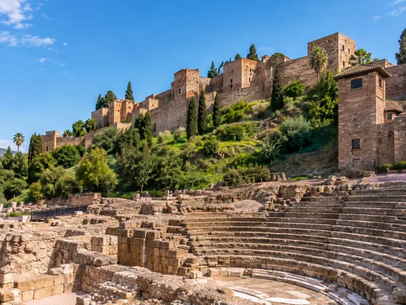 Geführte Tour durch die Alcazaba und das Römische Theater