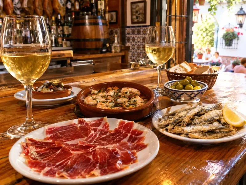 Tapas-Verkostungstour mit Markt Atarazanas